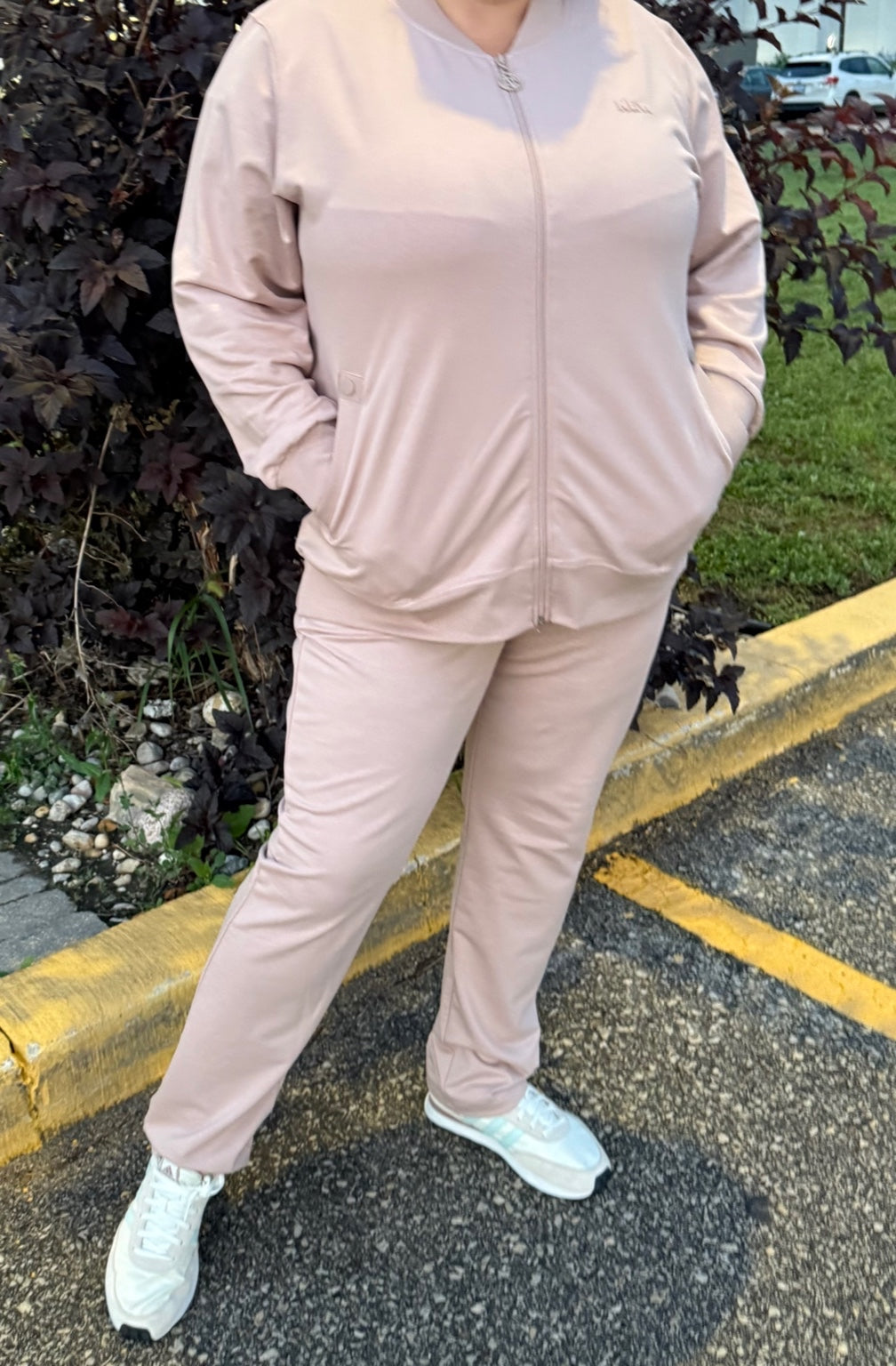 Active & Stylish – New Comfort Powder Pink Set ✨