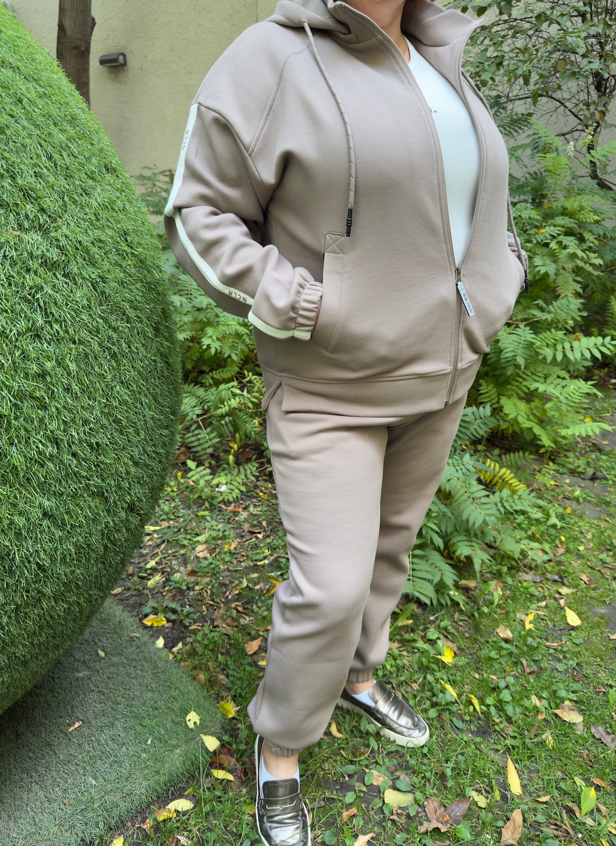 Teal Breeze plus size tracksuit – Canadian fall collection – By Zola