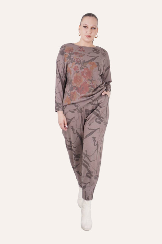 ✨ Brushstroke Set – Warm Taupe