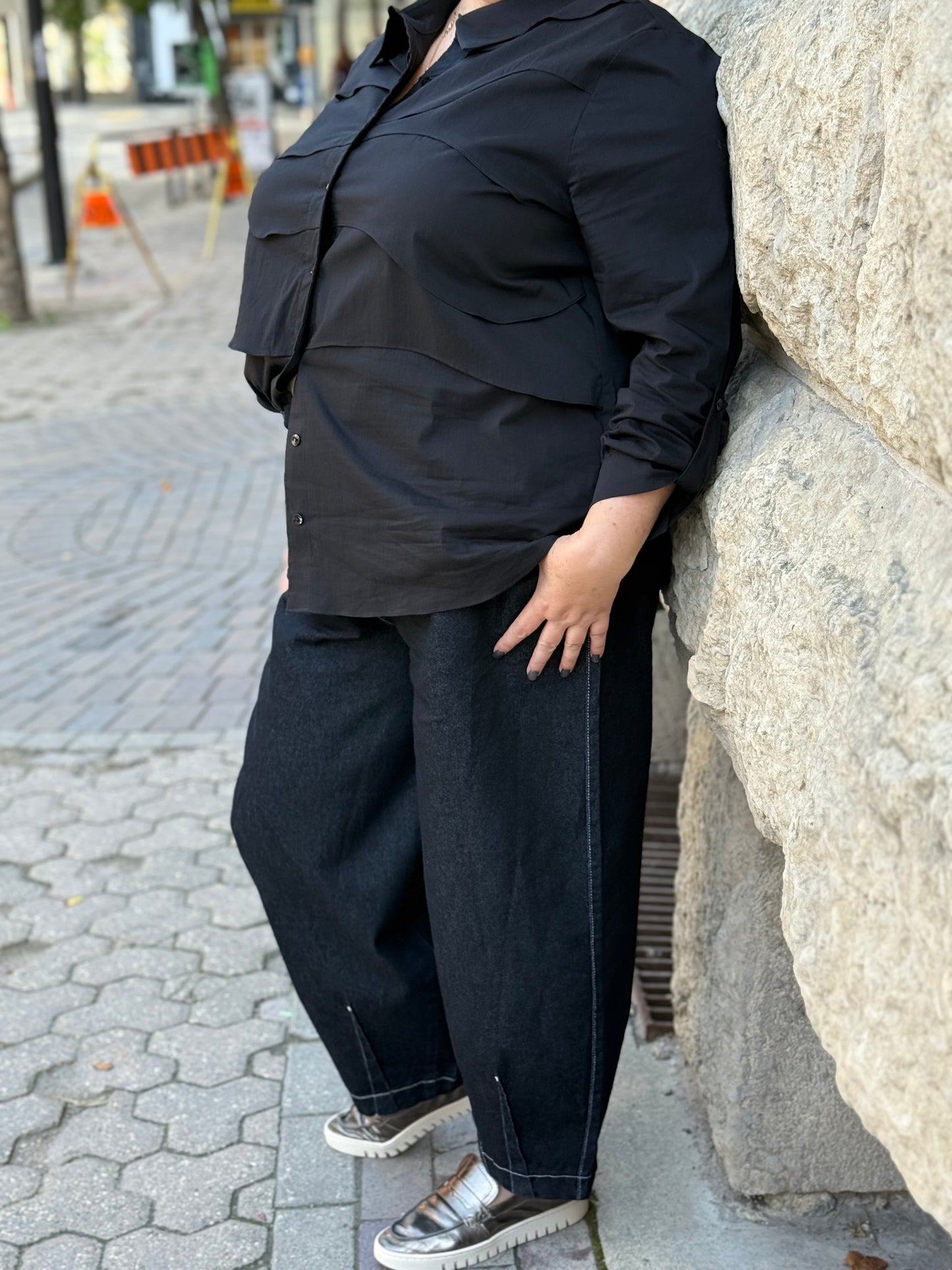 🖤 City Chic – Street Elegance Shirt