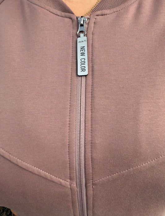 Active & Stylish – Unique Taupe Knit Set  ✨