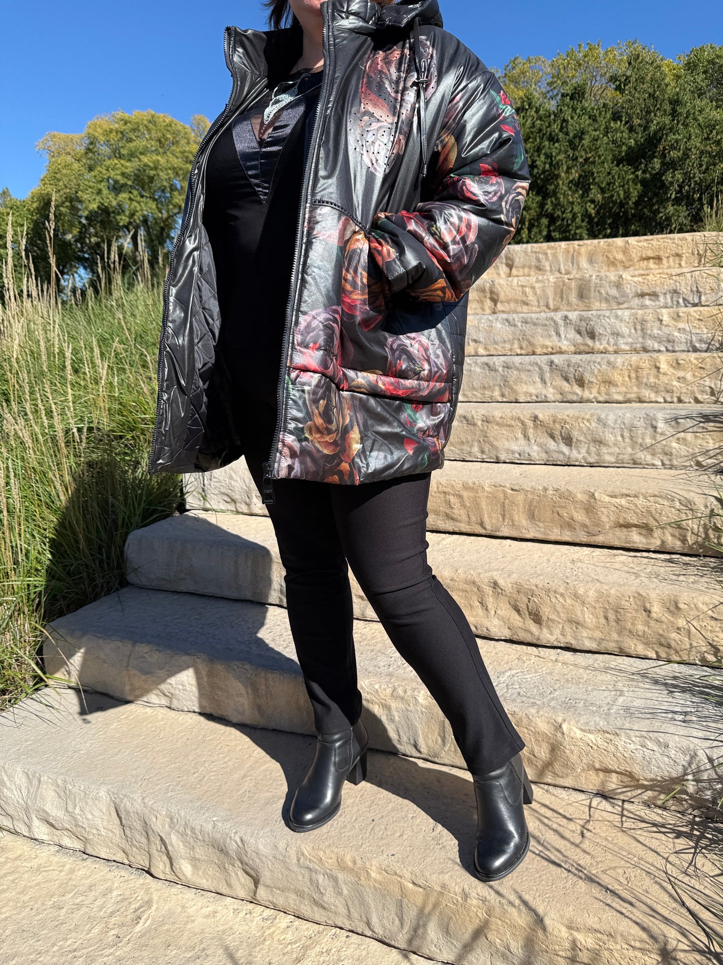 Rose Whisper – City Chic Winter Jacket ✨