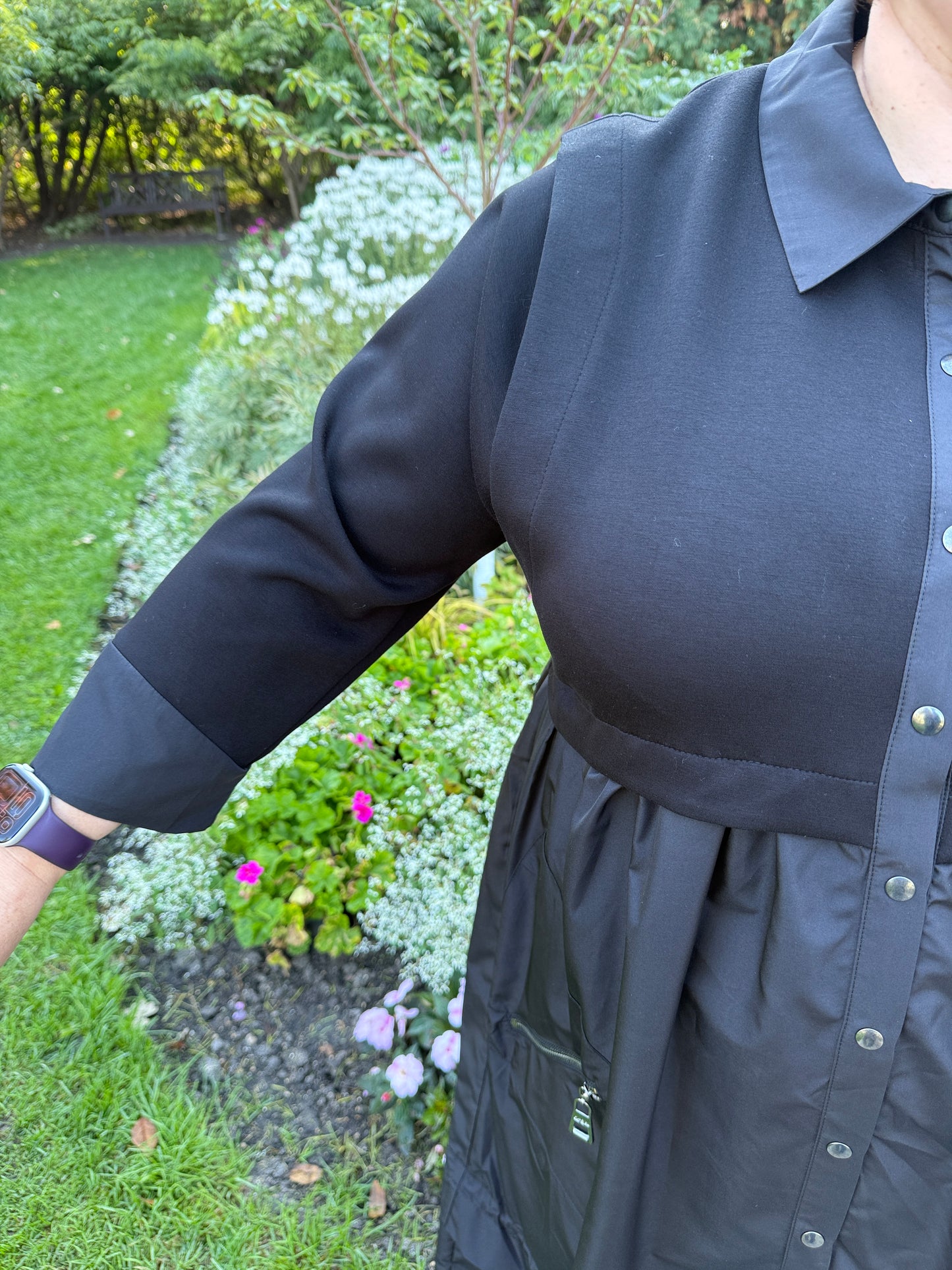 🖤 City Chic – Noir Elegance Dress