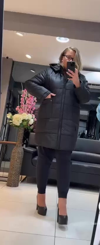 🖤 City Chic – Silent Warmth Coat